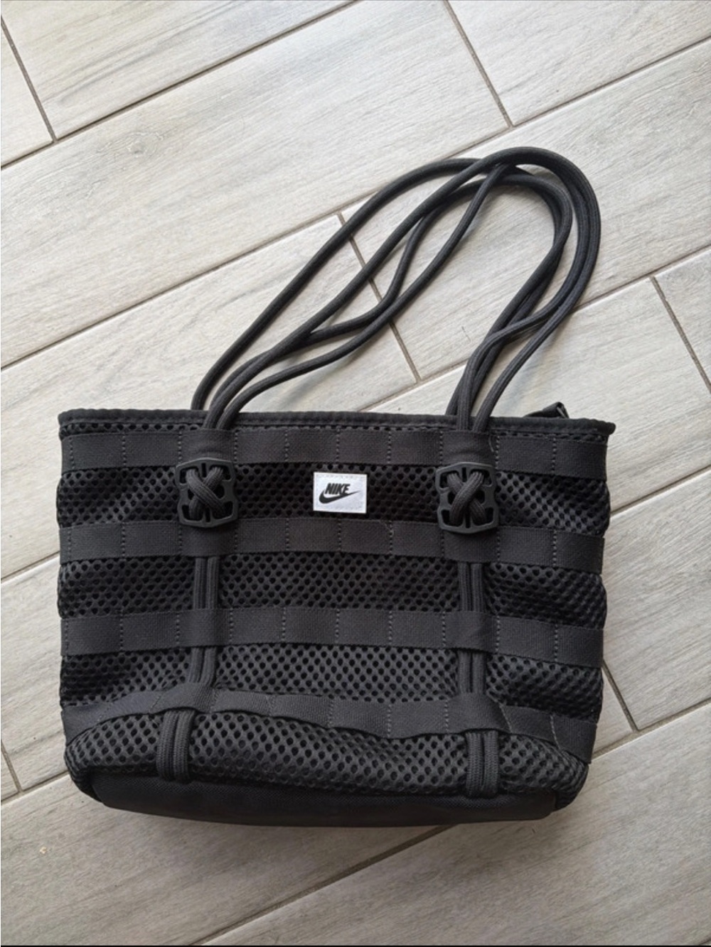 Nike AF1 rpm utility mesh tactical tote bag